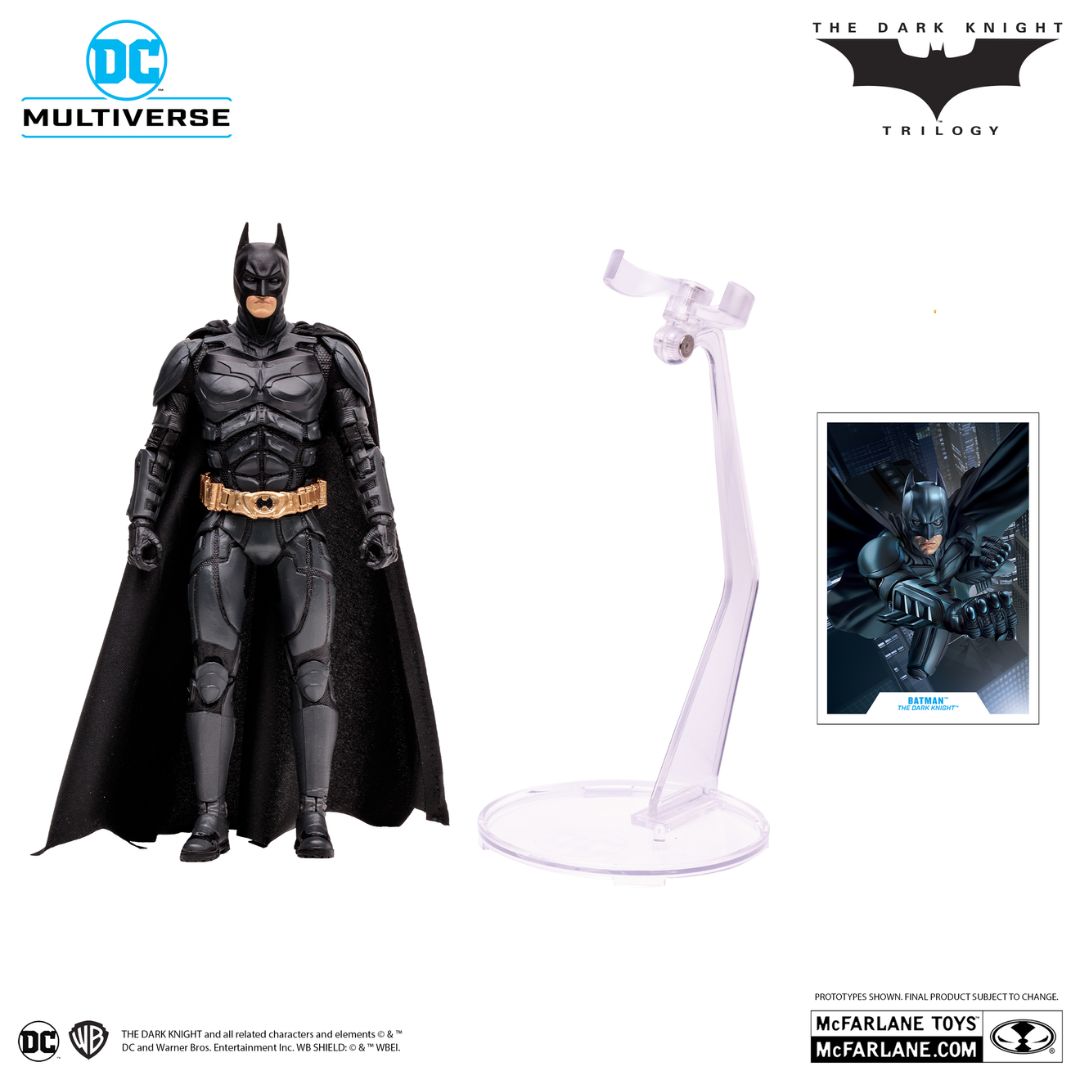 The Dark Knight - Batman Sky dive Version Platinum Edition figure by McFarlane Toys -McFarlane Toys - India - www.superherotoystore.com