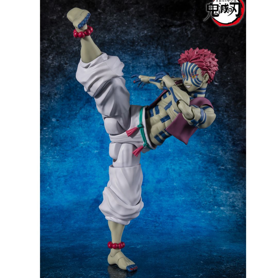 S.H.Figuarts Akaza By Tamashii Nations -Tamashii Nations - India - www.superherotoystore.com