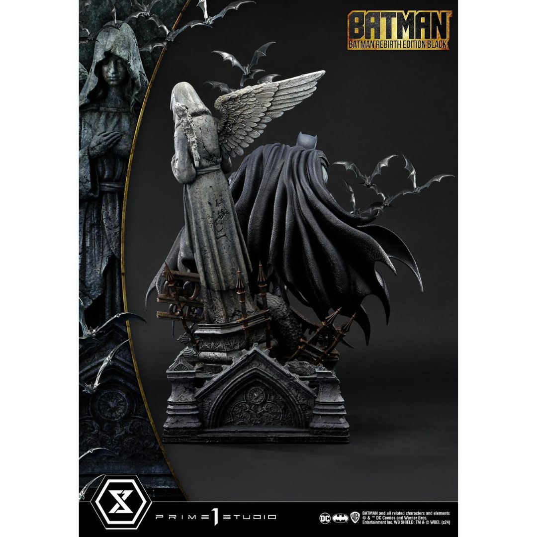 Batman Rebirth Edition (Black) By Prime1 Studios -Prime 1 Studio - India - www.superherotoystore.com