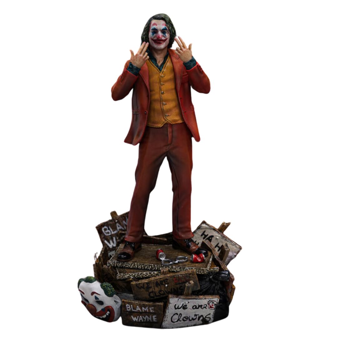 Joker (Arthur Fleck) Statue By Iron Studios -Iron Studios - India - www.superherotoystore.com