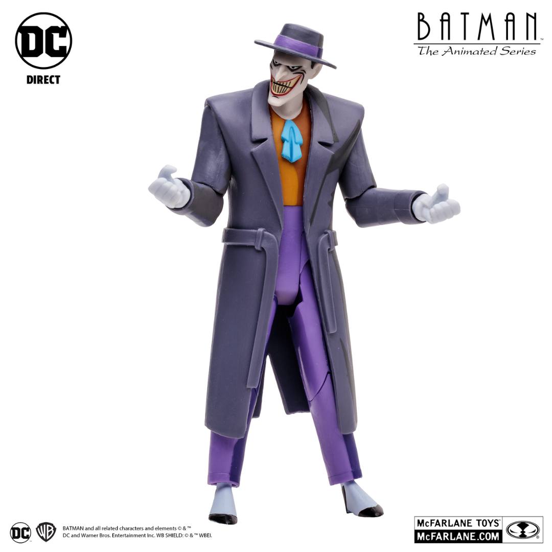 DC Comics Batman Animated Series - The Joker in Trench Coat Figure by ...