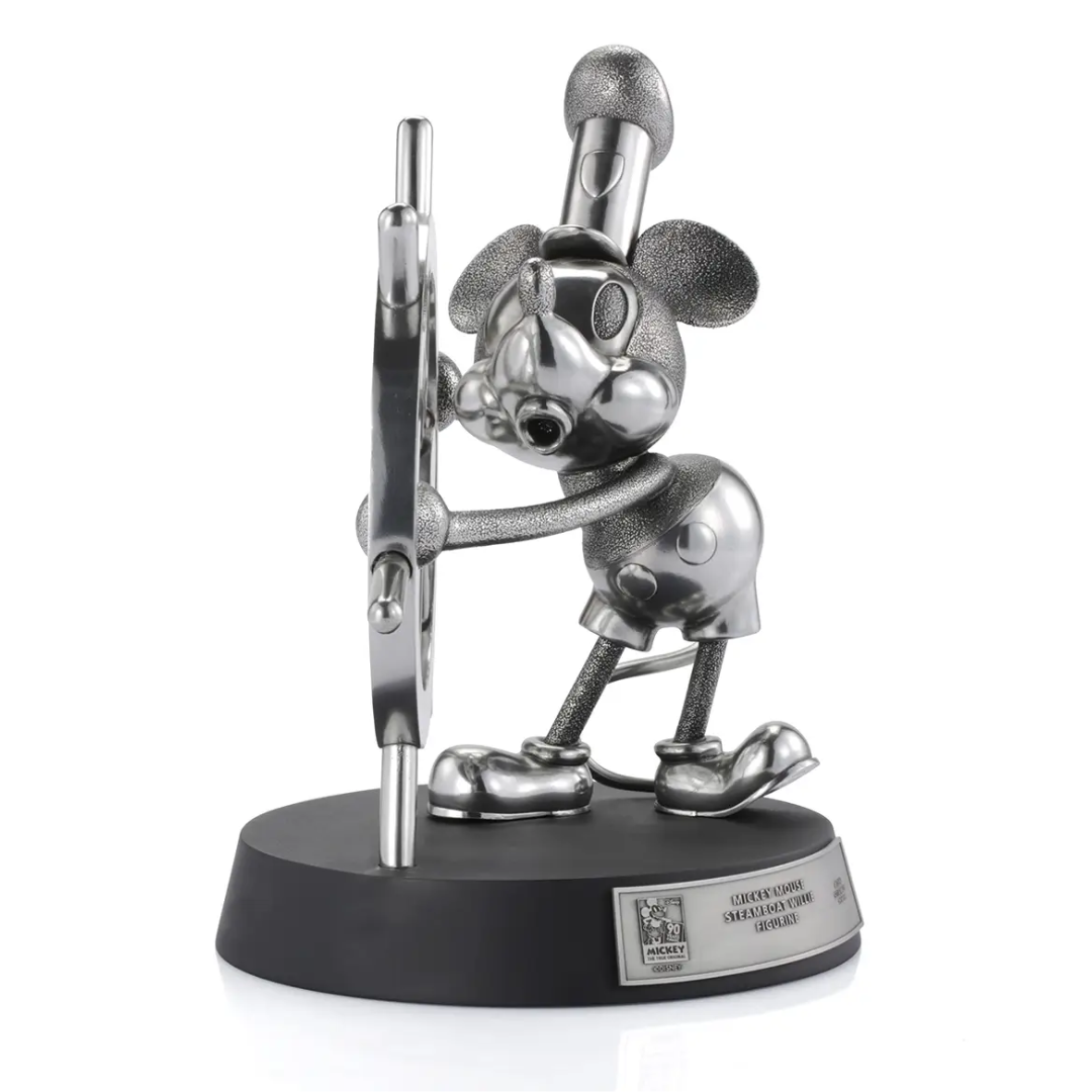 Limited Edition Mickey Mouse Steamboat Willie Figurine By Royal Selangor -Royal Selangor - India - www.superherotoystore.com