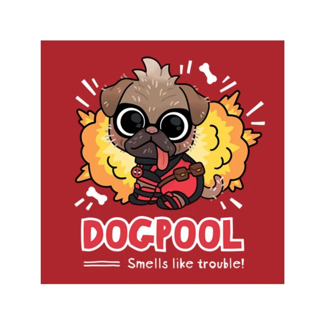 Dogpool - Marvel Official T-Shirt -Redwolf - India - www.superherotoystore.com