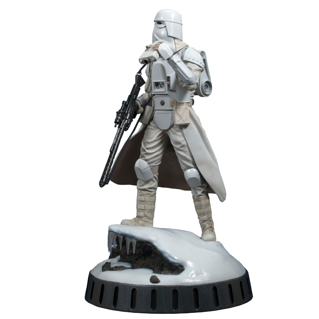 Star Wars Empire Strikes Back Milestones Snow Trooper Statue Diamond Gallery -Diamond Gallery - India - www.superherotoystore.com