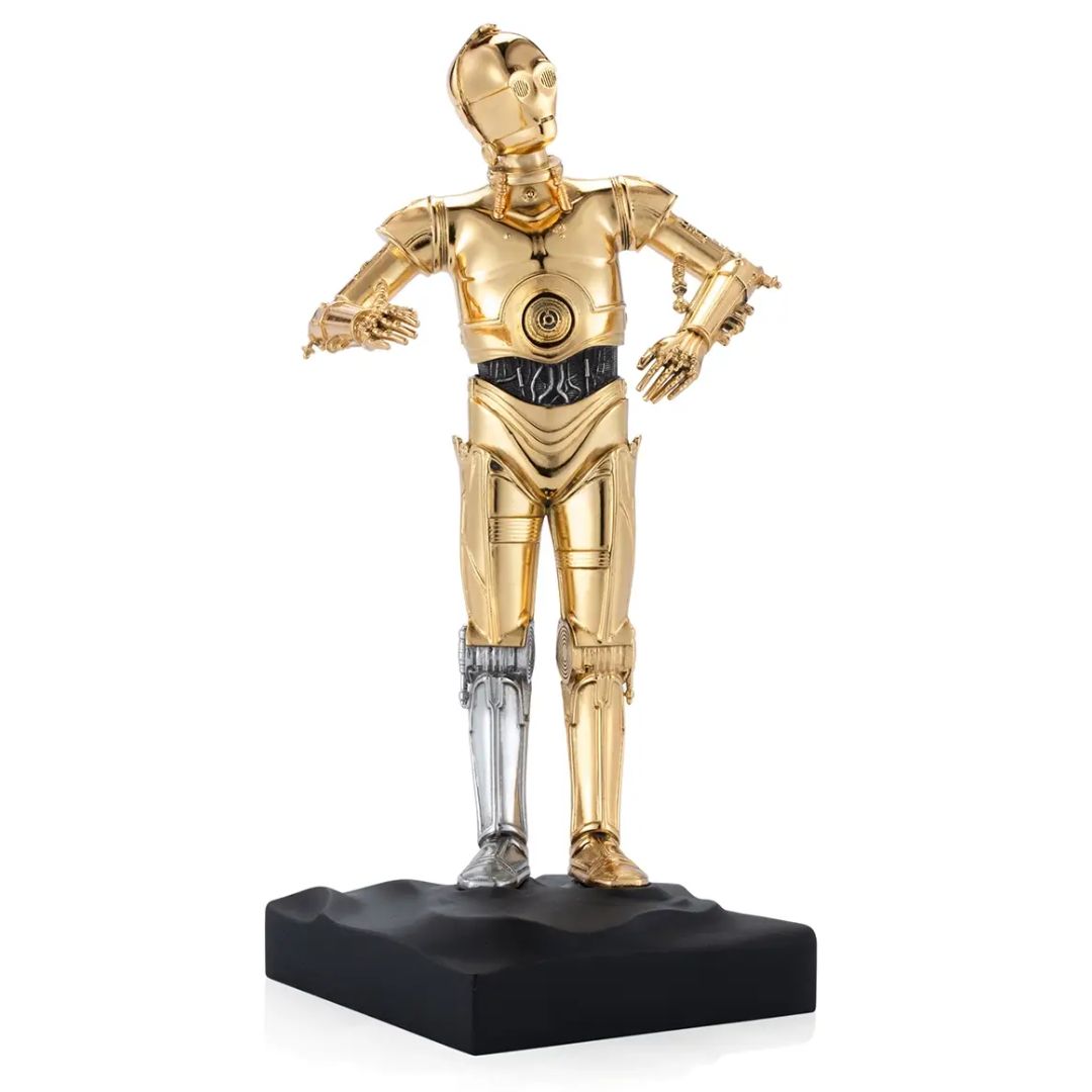 Limited Edition C-3Po Figurine By Royal Selangor -Royal Selangor - India - www.superherotoystore.com