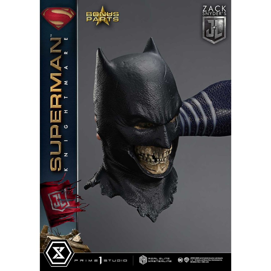 Justice League (Film) Superman Knightmare Color Edition Dx Bonus Version Statue By Prime1 Studios -Prime1 Studios - India - www.superherotoystore.com