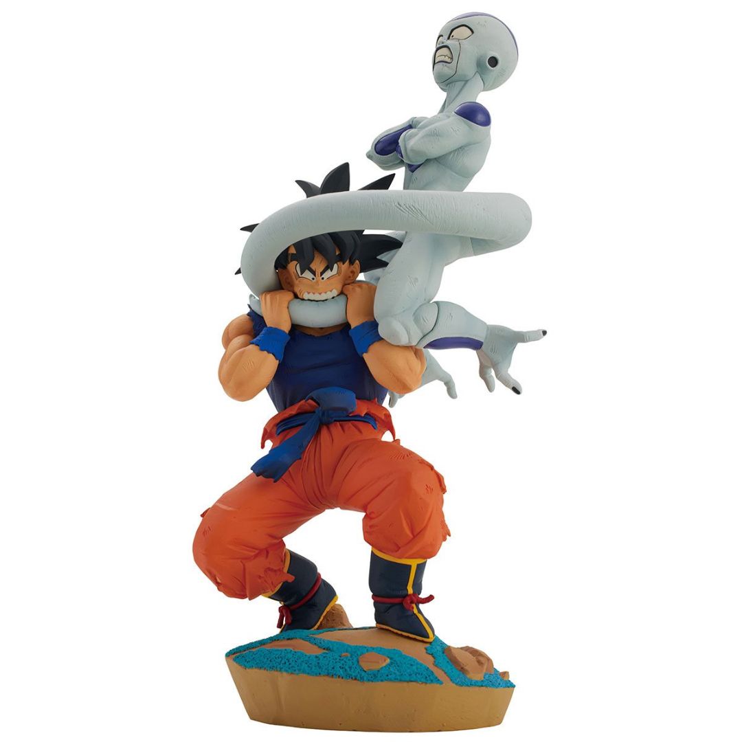 Dragon Ball Dragon History Son Goku Vs Frieza Ichiban Statue by Bandai -Bandai - India - www.superherotoystore.com