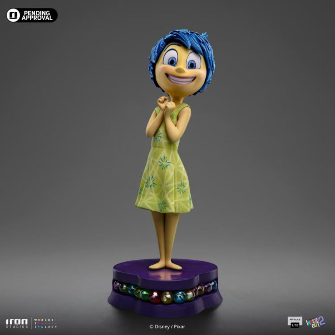 Joy - Inside Out 2 Statue By Iron Studios -Iron Studios - India - www.superherotoystore.com