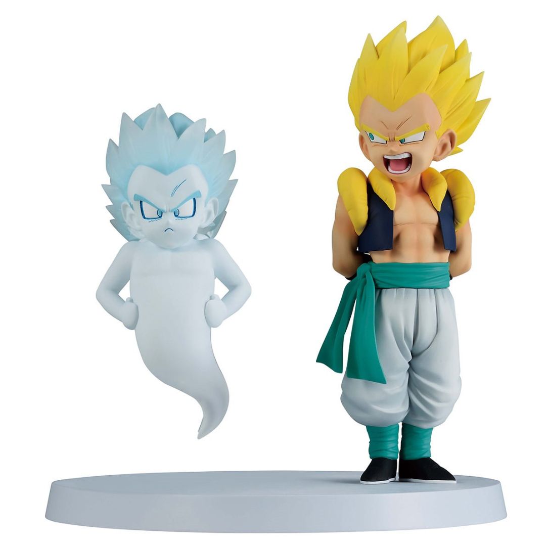 Dragon Ball Z Super Saiyan Gotenks And Ghost Dragon History Ii Revible Moment Statue By Bandai -Bandai - India - www.superherotoystore.com