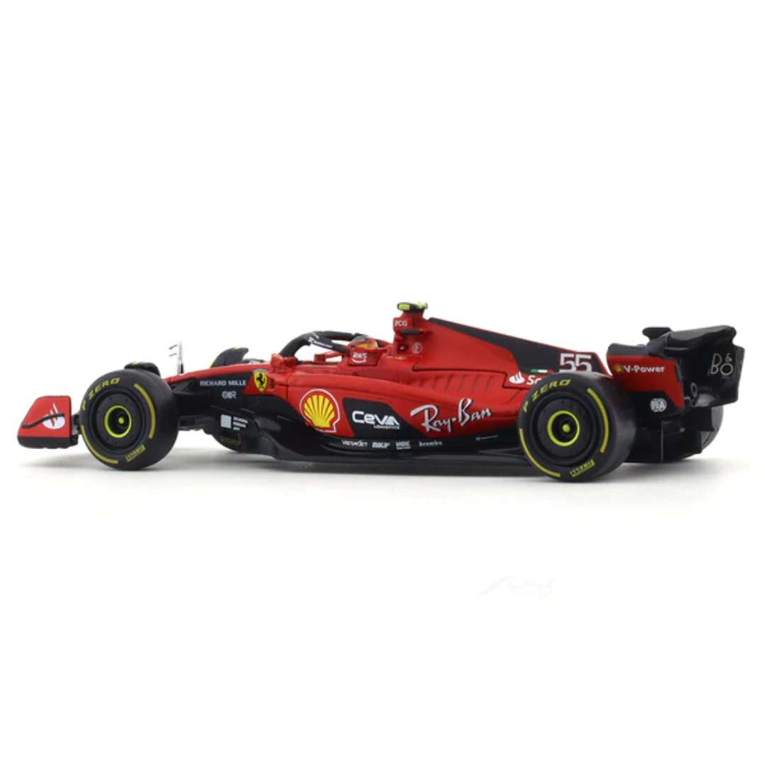 Bburago 1:43 Carlos Sainz Jr. Ferrari F1-75 #55 formula 1 2022 18