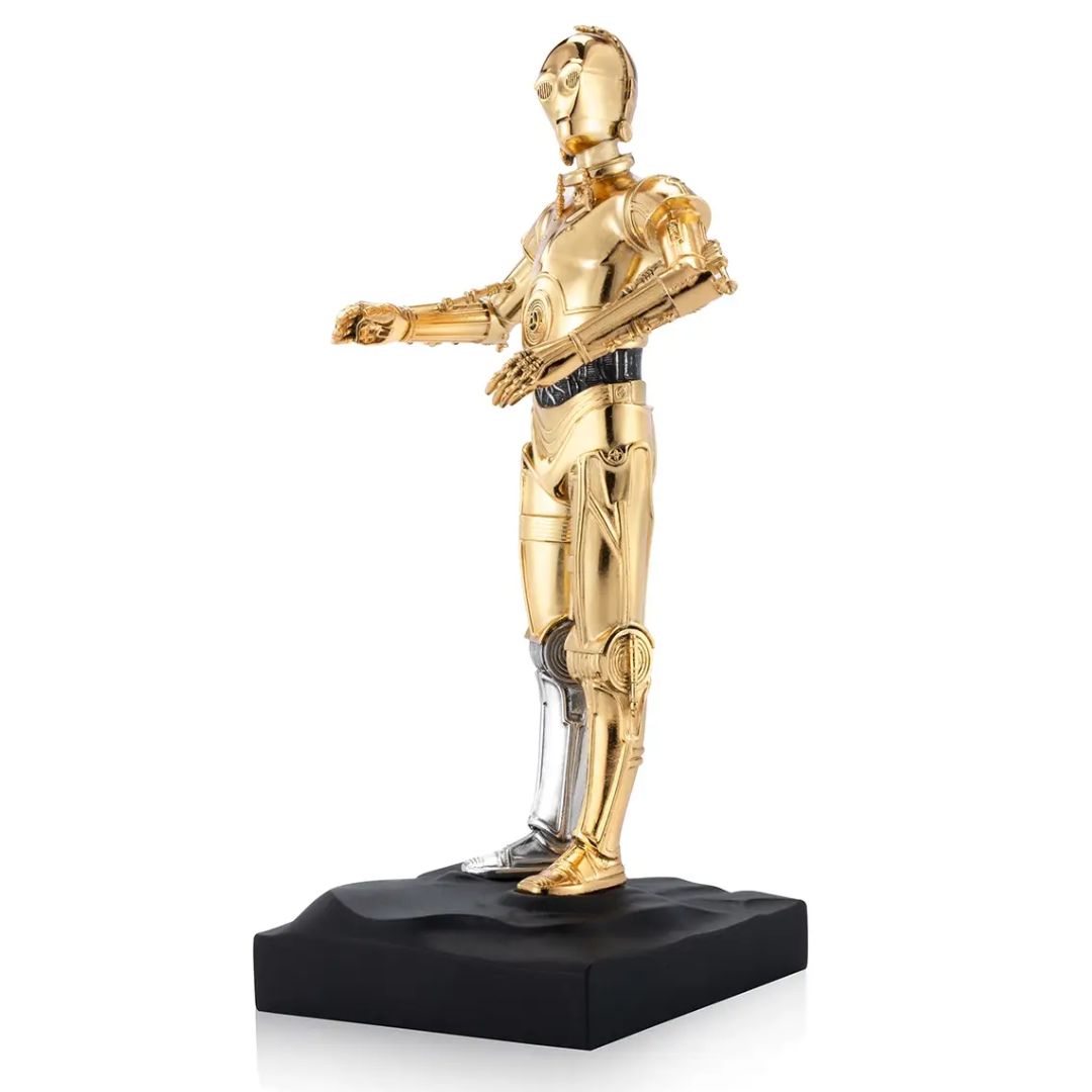 Limited Edition C-3Po Figurine By Royal Selangor -Royal Selangor - India - www.superherotoystore.com