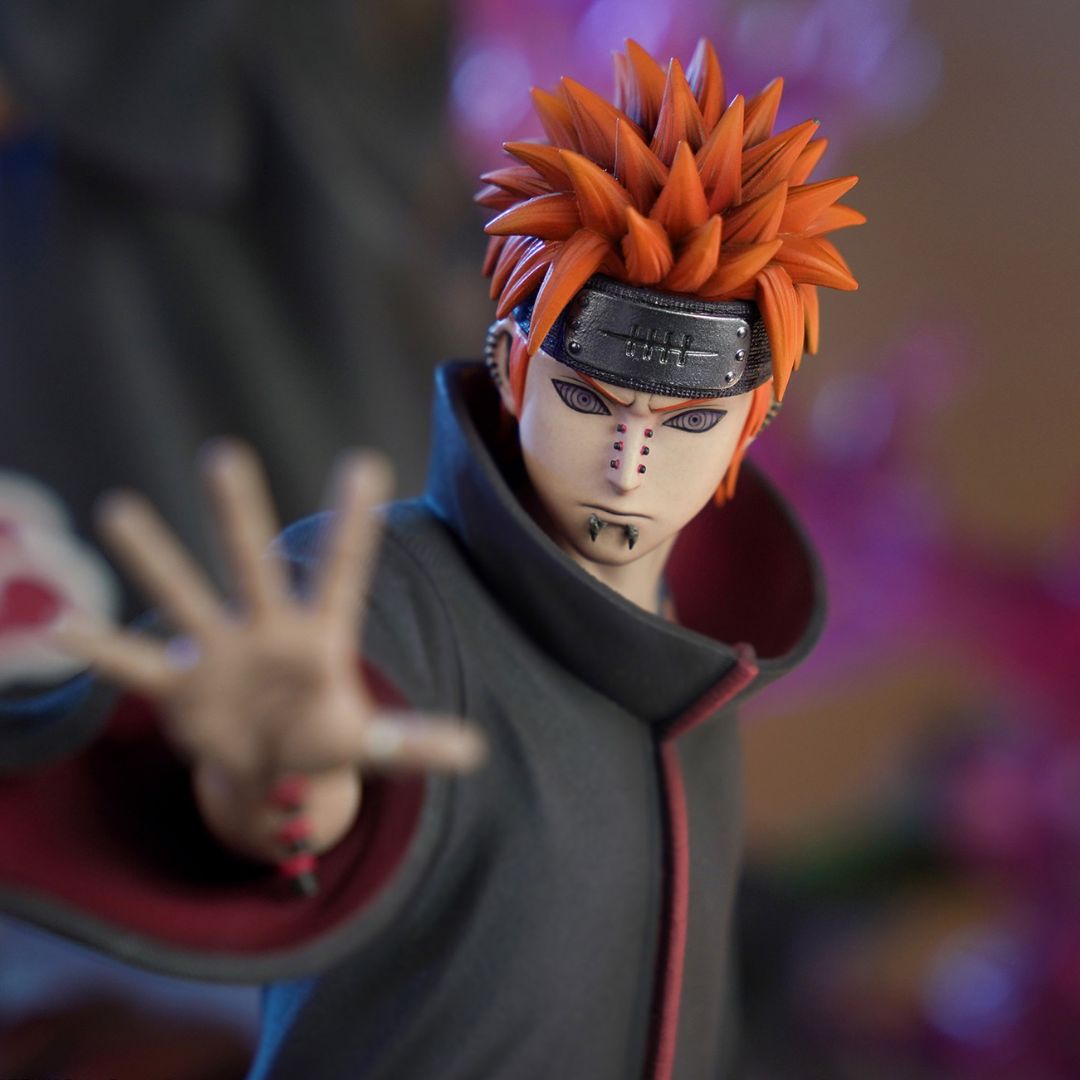 Naruto The Six Paths Of Pain Diorama By Hex Collectibles