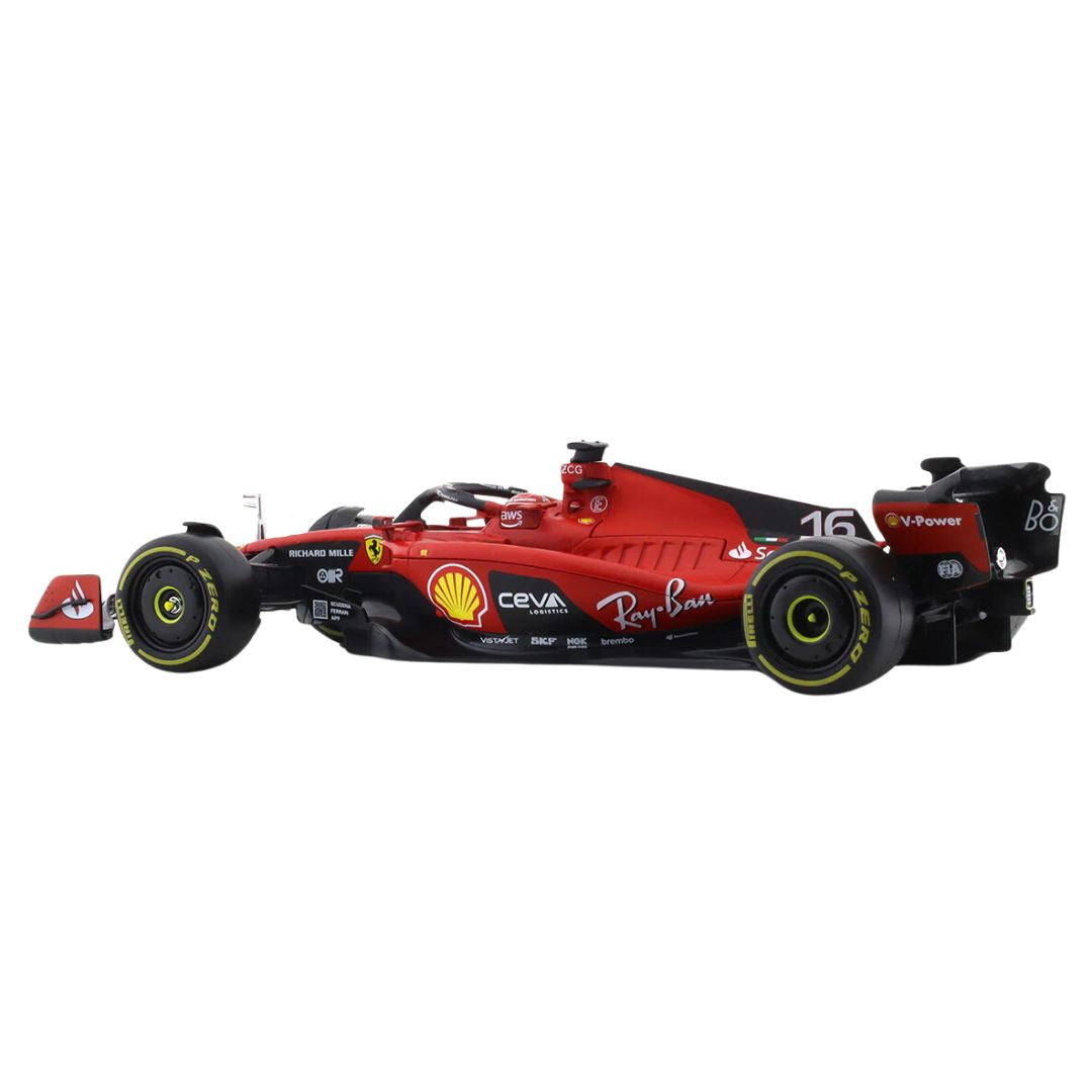 2023 Ferrari F1 Charles Leclerc 1:24 Scale Die-Cast Car by Bburago -Bburago - India - www.superherotoystore.com