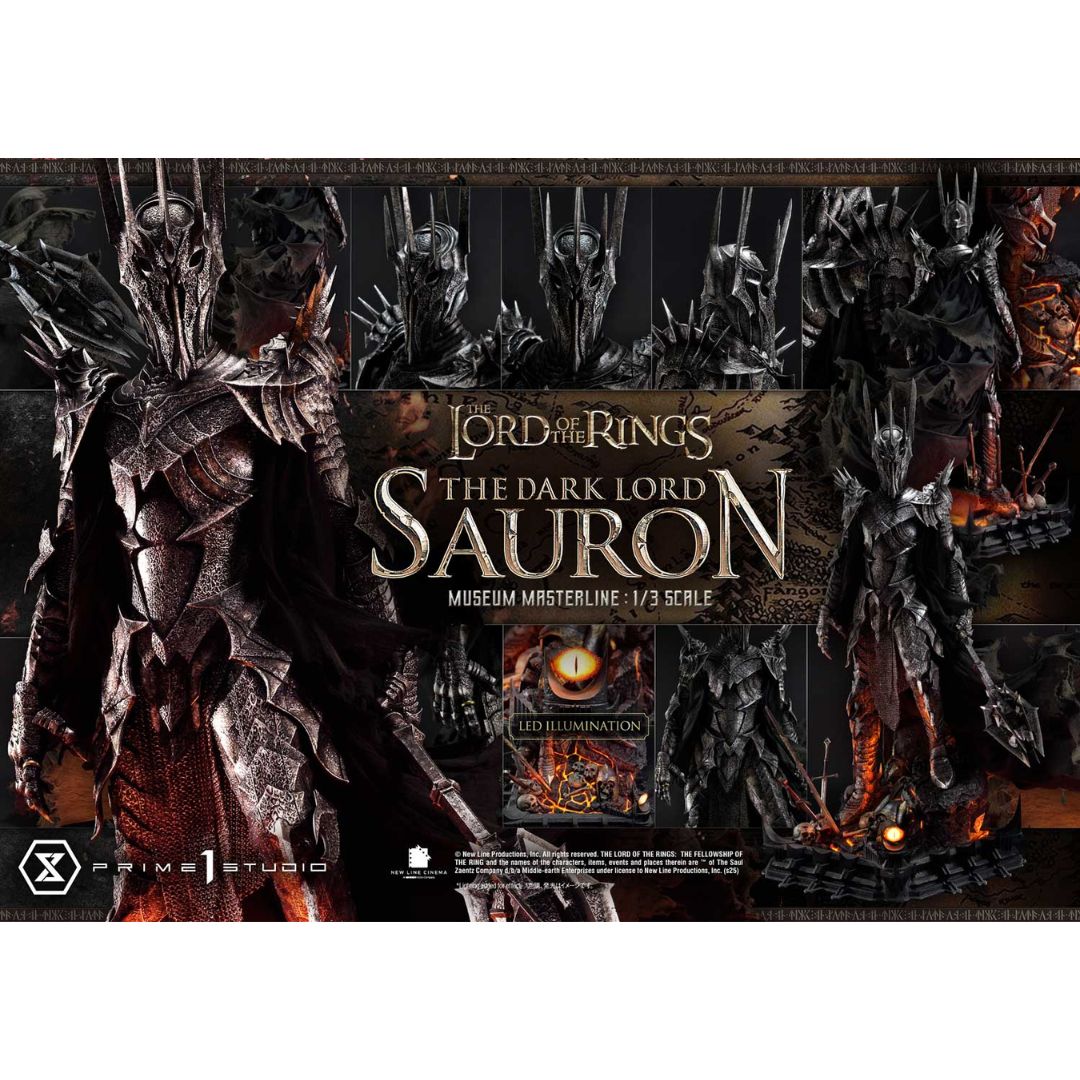 The Lord Of The Rings The Dark Lord Sauron Statue By Prime1 Studios -Prime 1 Studio - India - www.superherotoystore.com