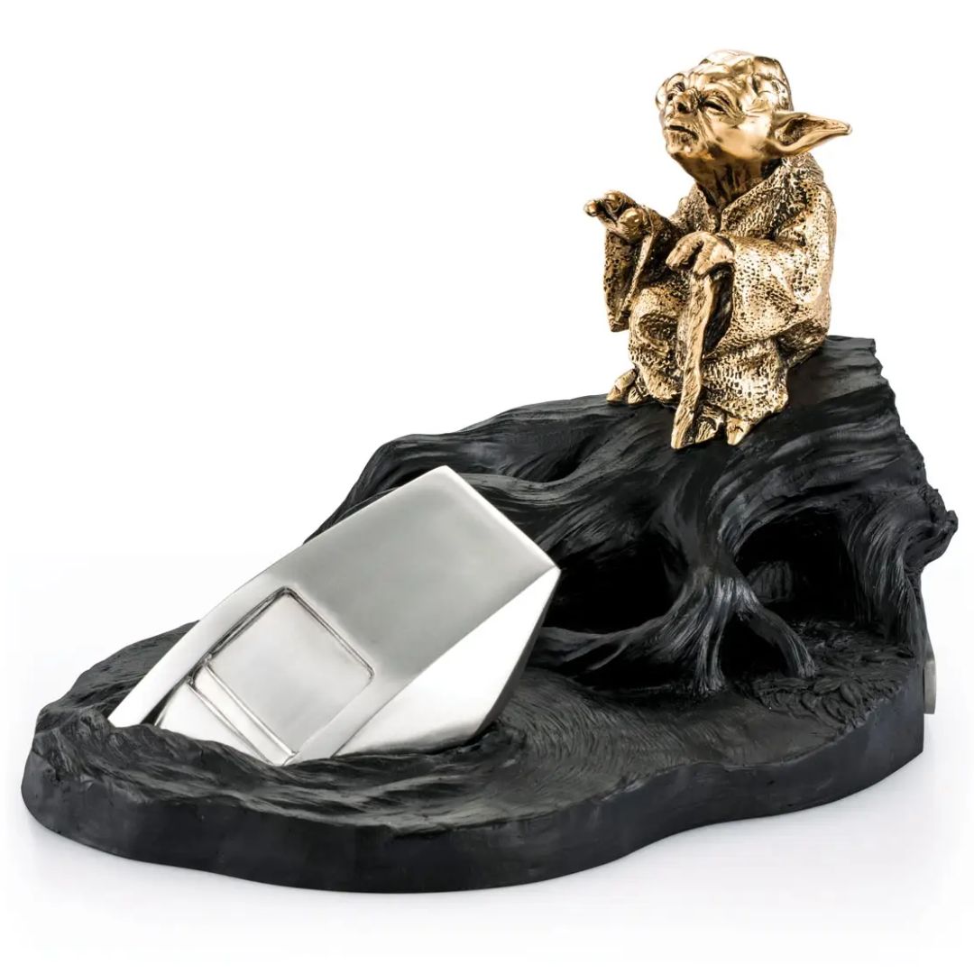 Limited Edition Yoda Jedi Master Figurine By Royal Selangor -Royal Selangor - India - www.superherotoystore.com