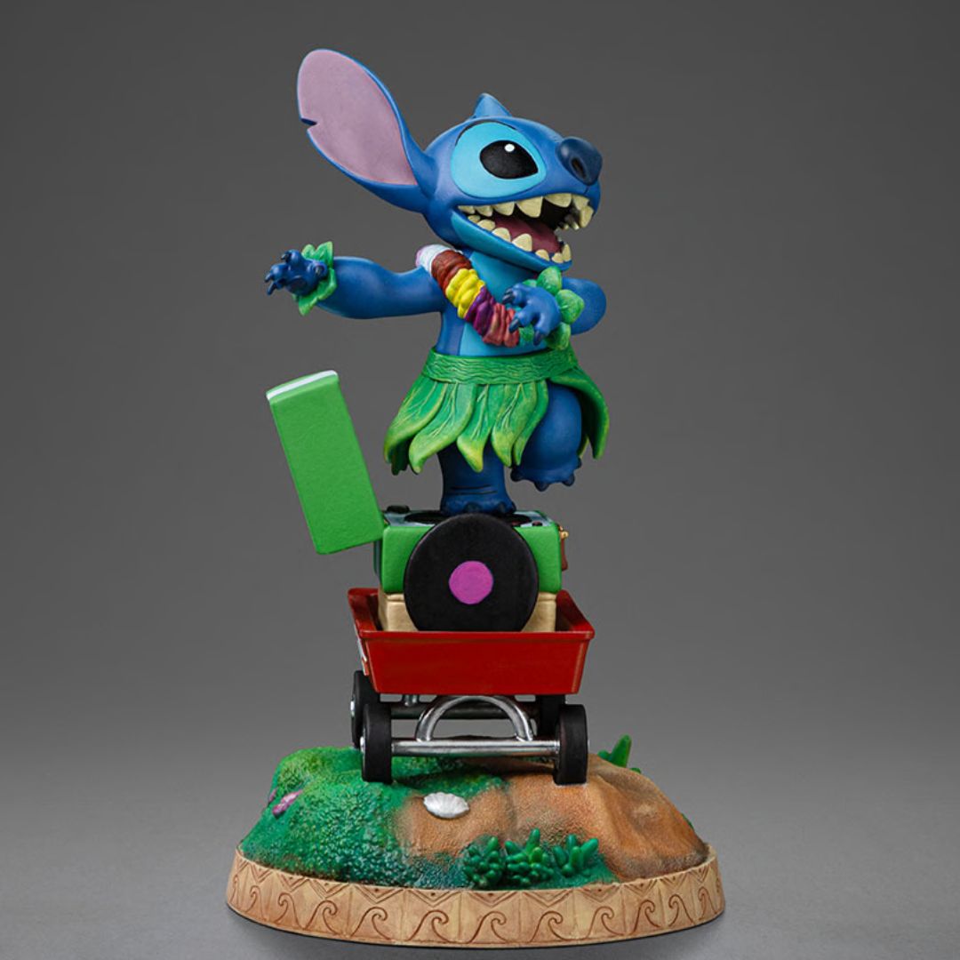 Stitch Hula Statue By Iron Studios -Iron Studios - India - www.superherotoystore.com