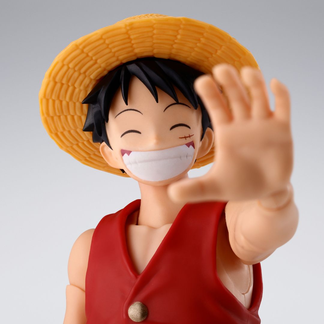 One Piece Shanks & Monkey.D.Luffy Kid Era S.H.Figuarts By Tamashii Nations -Tamashii Nations - India - www.superherotoystore.com