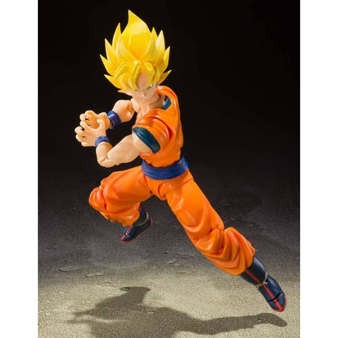 Dragon Ball Z - Super Saiyan Full Power Son Goku S.H. Figuarts figure by Bandai Tamashii Nations -Tamashii Nations - India - www.superherotoystore.com