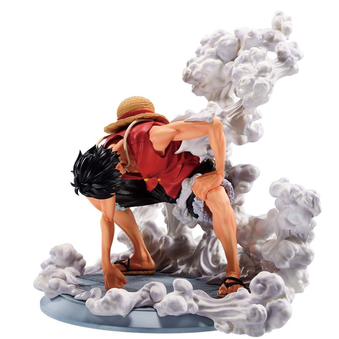 One Piece Monkey D. Luffy Gear 2 Road To King Of The Pirates Masterlise Ichibansho Statue By Bandai -Tamashii Nations - India - www.superherotoystore.com