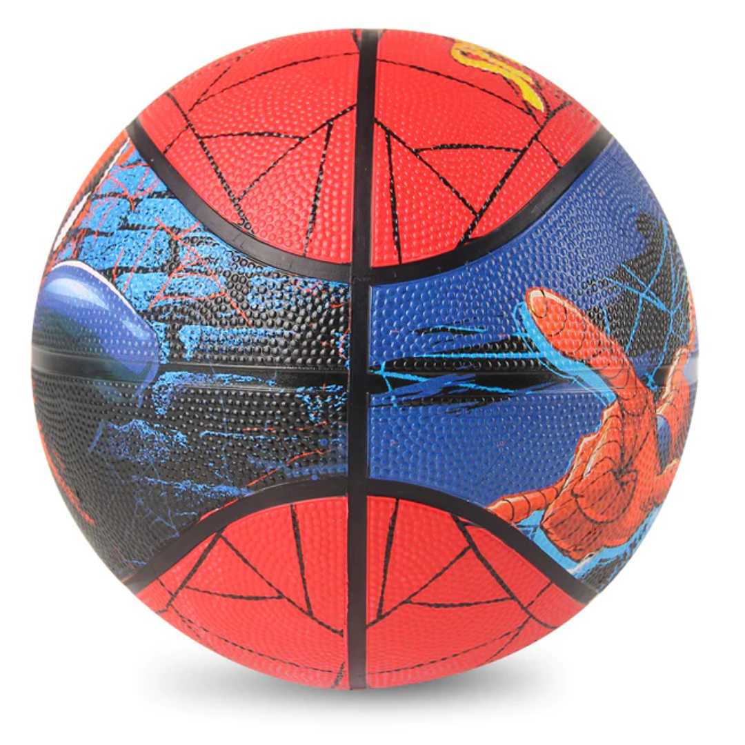 MARVEL SPIDER-MAN Size 5 RUBBER BASKET BALL BY MESUCA -Mesuca - India - www.superherotoystore.com