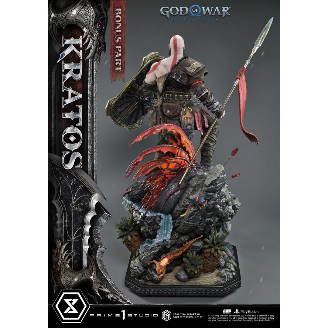 God Of War: Ragnarok Kratos Ultimate Bonus Version Statue By Prime1 Studios -Prime 1 Studio - India - www.superherotoystore.com