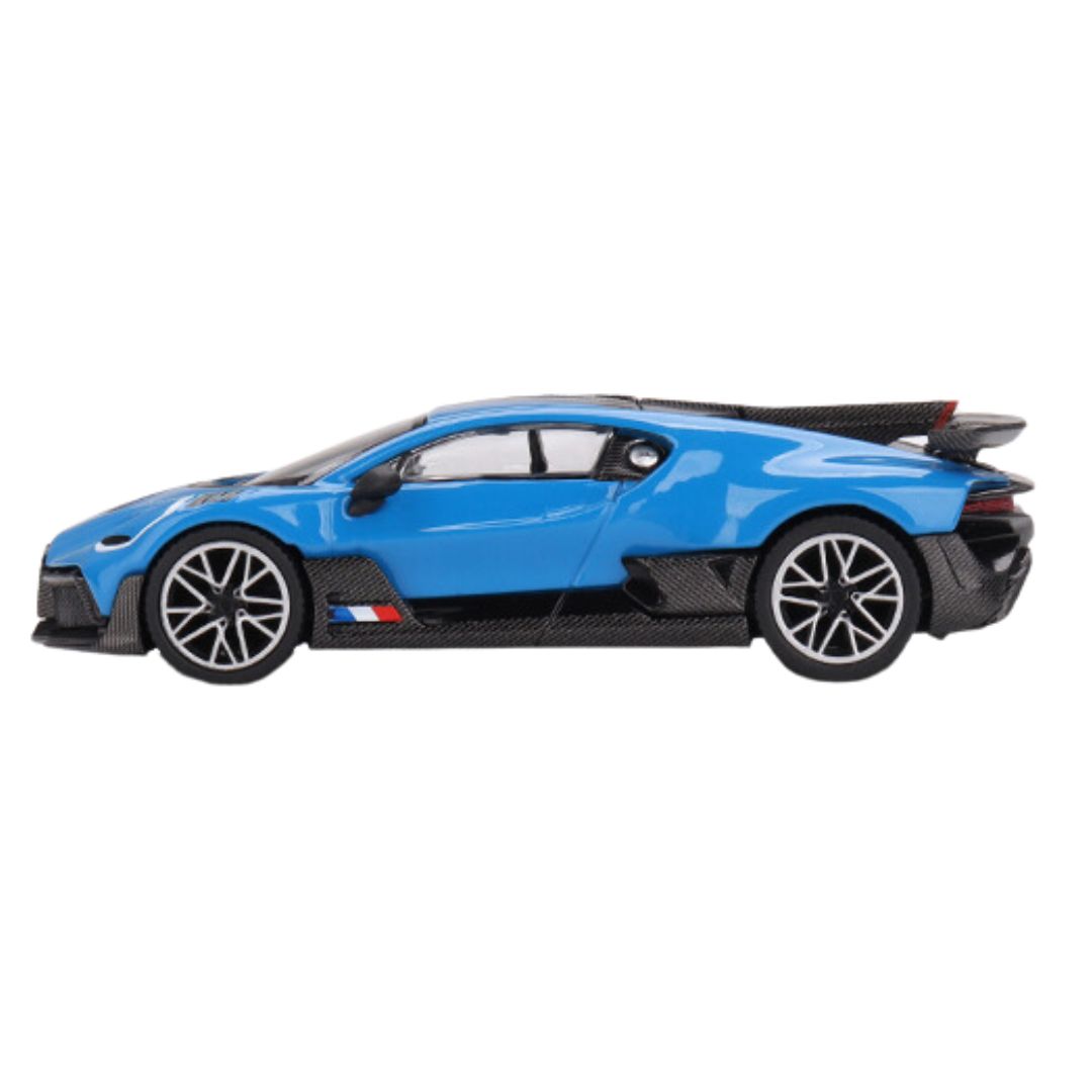 Bugatti Divo Blu 1:64 Scale Die-Cast Car by Mini GT -Mini GT - India - www.superherotoystore.com