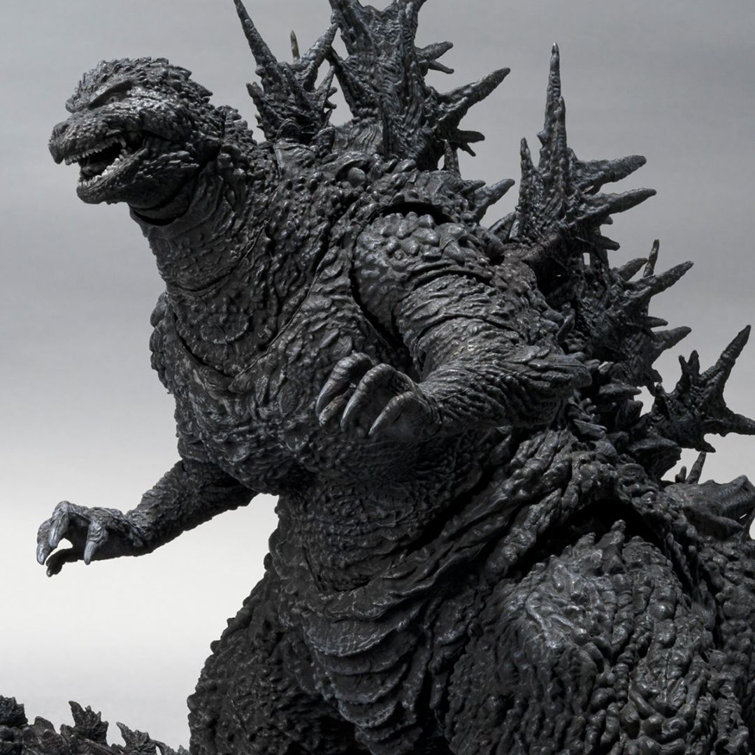 Godzilla 2023 Movie Minus Color Ver. Godzilla Minus One S.H.MonsterArts Action Figure -Tamashii Nations - India - www.superherotoystore.com