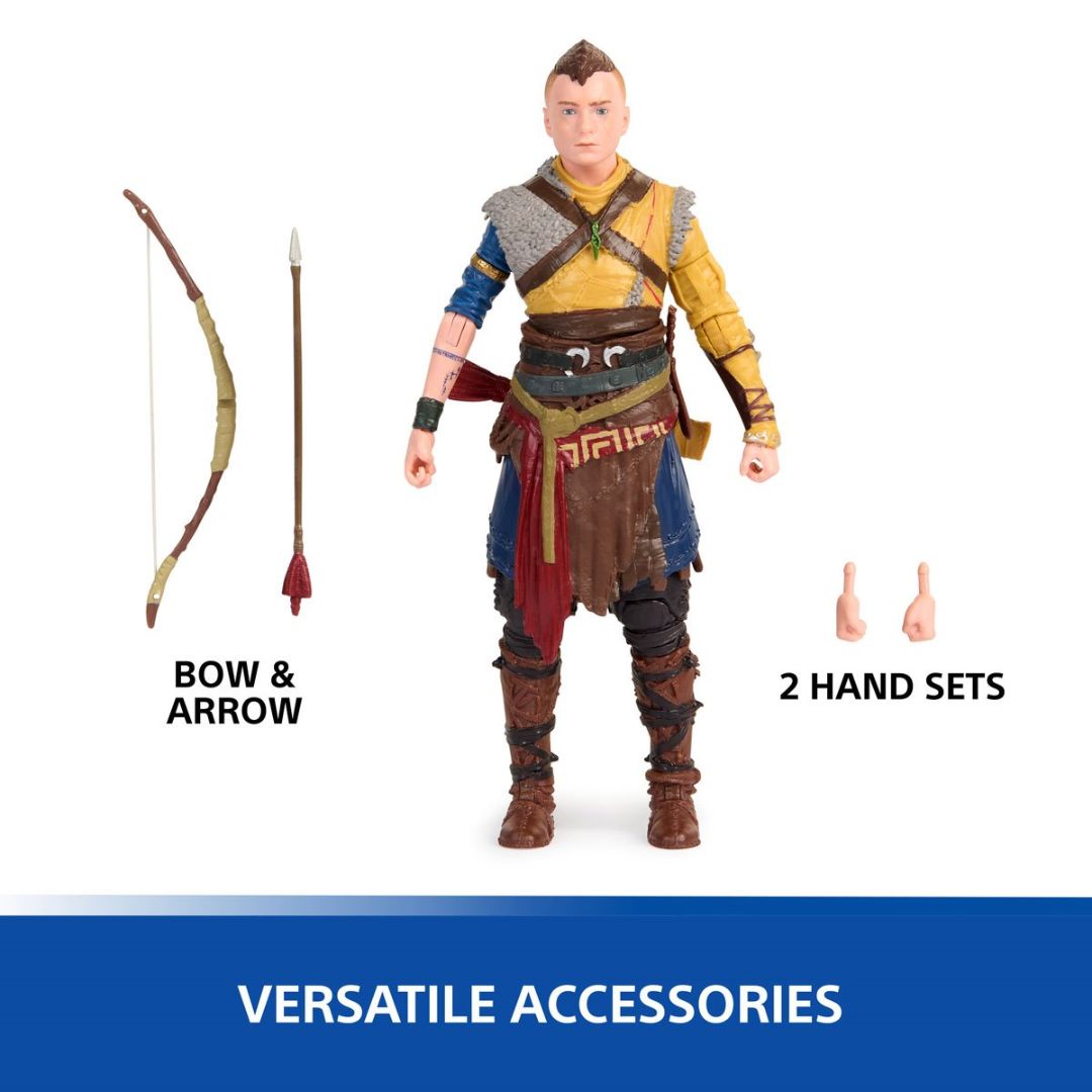 God Of War Shapes Collection Atreus Action Figure By Spin Master -Spin Master - India - www.superherotoystore.com