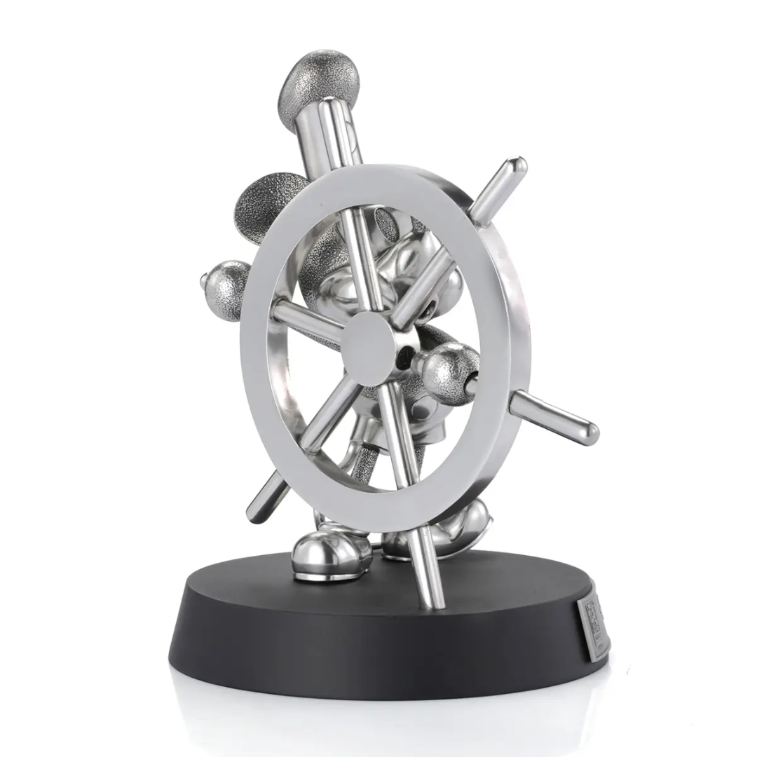 Limited Edition Mickey Mouse Steamboat Willie Figurine By Royal Selangor -Royal Selangor - India - www.superherotoystore.com