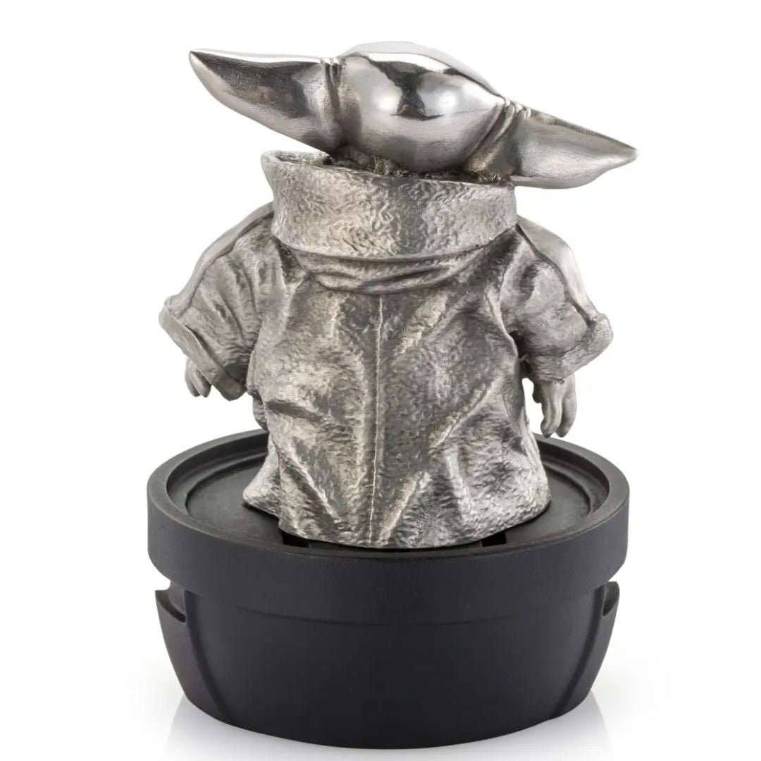 Grogu Figurine By Royal Selangor -Royal Selangor - India - www.superherotoystore.com