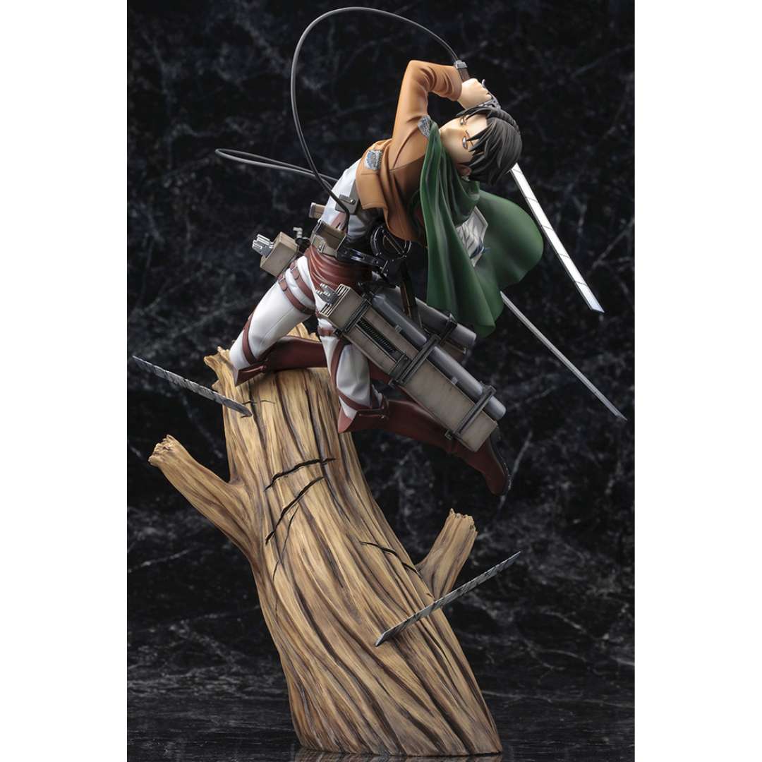 ATTACK ON TITAN ARTFX J LEVI RENEWAL PACKAGE VERSION BY KOTOBUKIYA