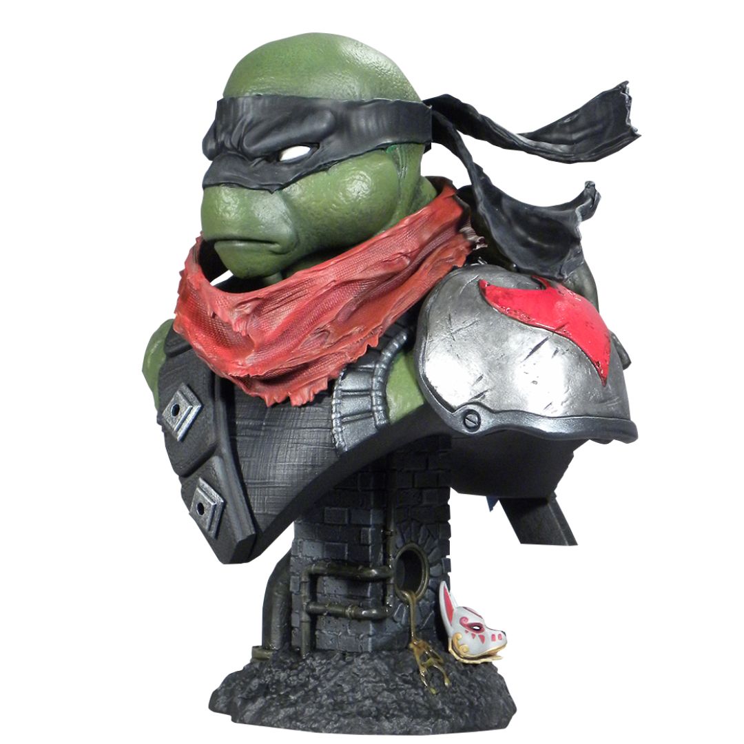 TMNT Legends In 3D Dark Leonardo Bust Statue By Diamond Gallery -Diamond Gallery - India - www.superherotoystore.com