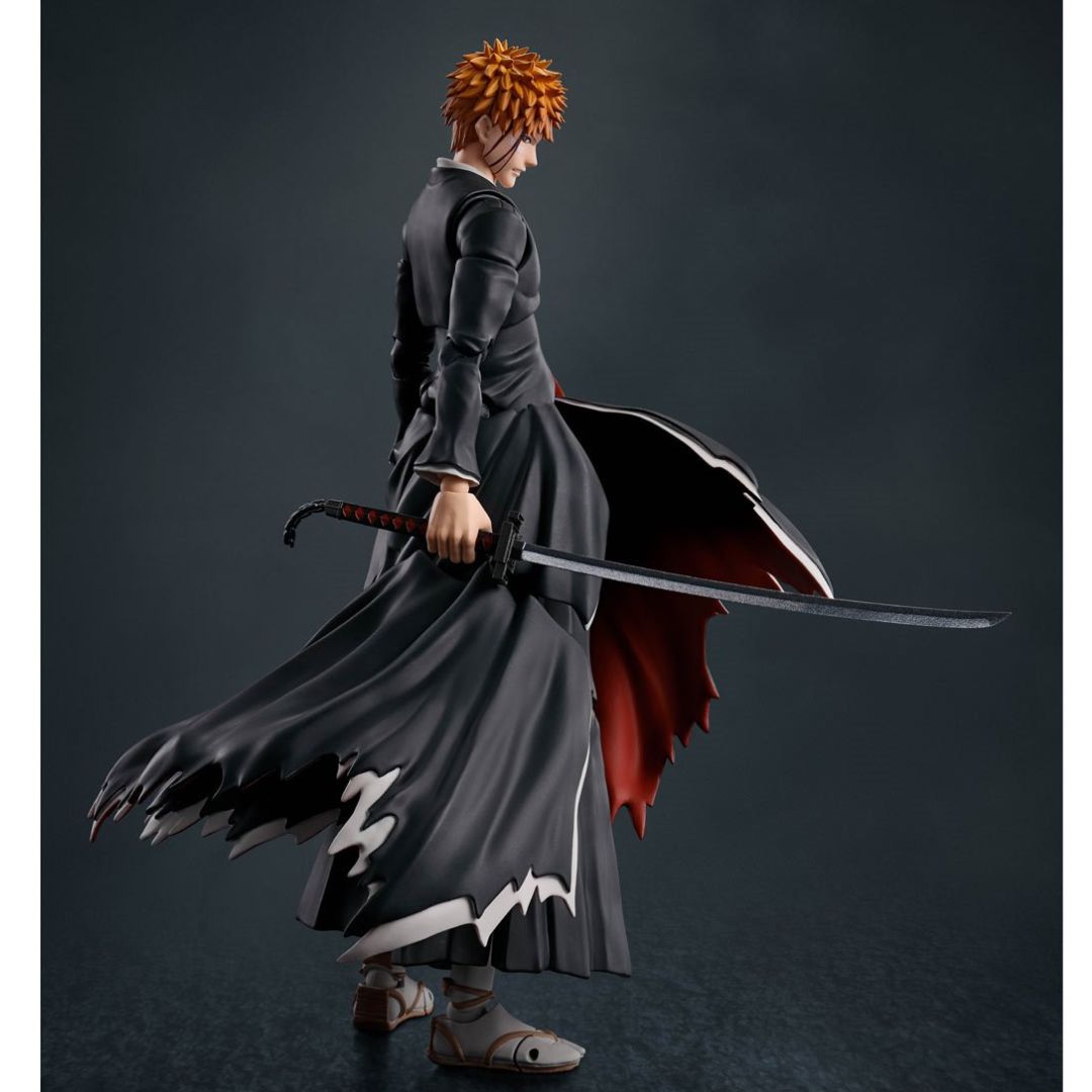 Bleach Ichigo Kurosaki Getsugatensho S.H.Figuarts By Tamashii Nations -Tamashii Nations - India - www.superherotoystore.com