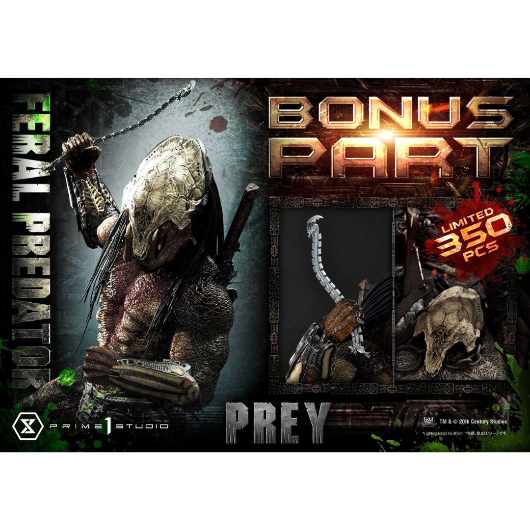 Prey (Film) Feral Predator Deluxe Version Statue By Prime1 Studios -Prime1 Studios - India - www.superherotoystore.com