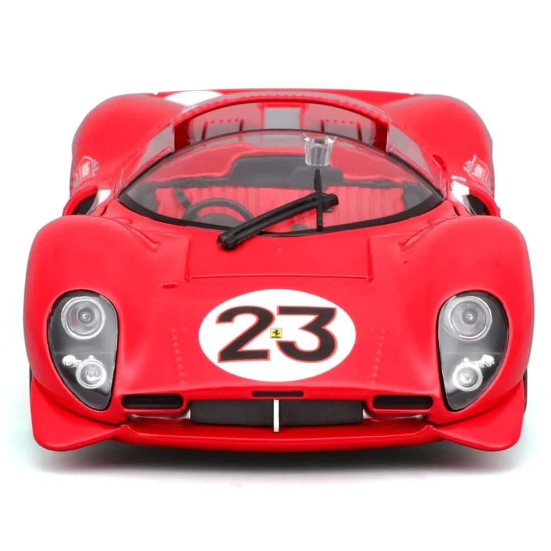 1967 Ferrari 330 P4 Daytona 1:24 Scale Die-Cast Car by Bburago -Bburago - India - www.superherotoystore.com