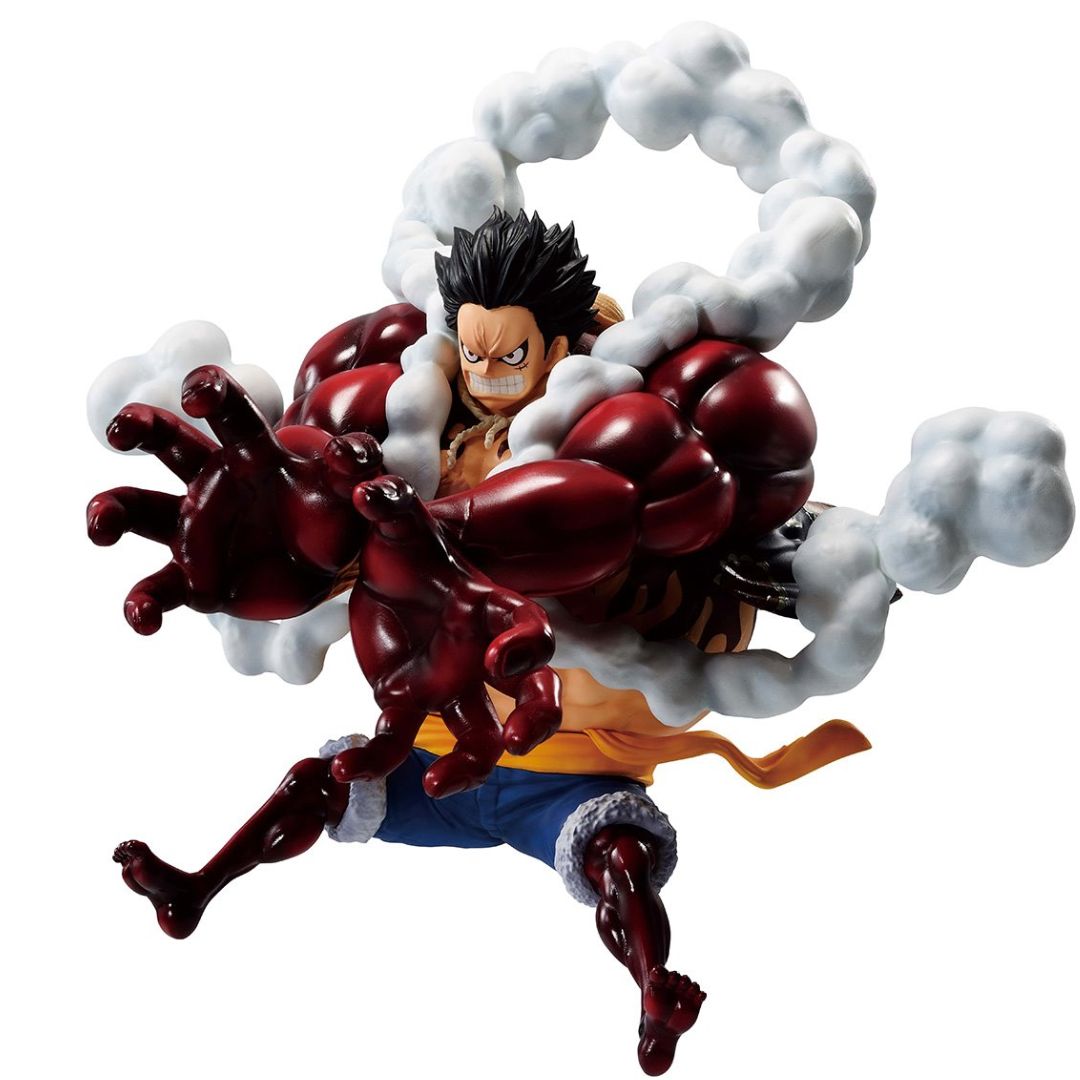 One Piece Monkey D. Luffy Gear 4 Road To King Of The Pirates Masterlise Ichibansho Statue By Bandai -Tamashii Nations - India - www.superherotoystore.com