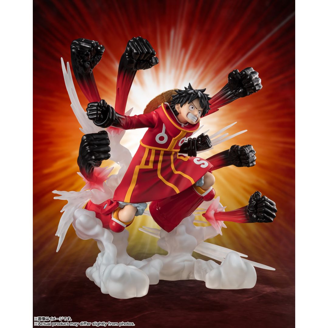 [Extra Battle] Monkey.D.Luffy -Gum-Gum Hawk Gatling Figuartszero By Tamashii Nations -Tamashii Nations - India - www.superherotoystore.com