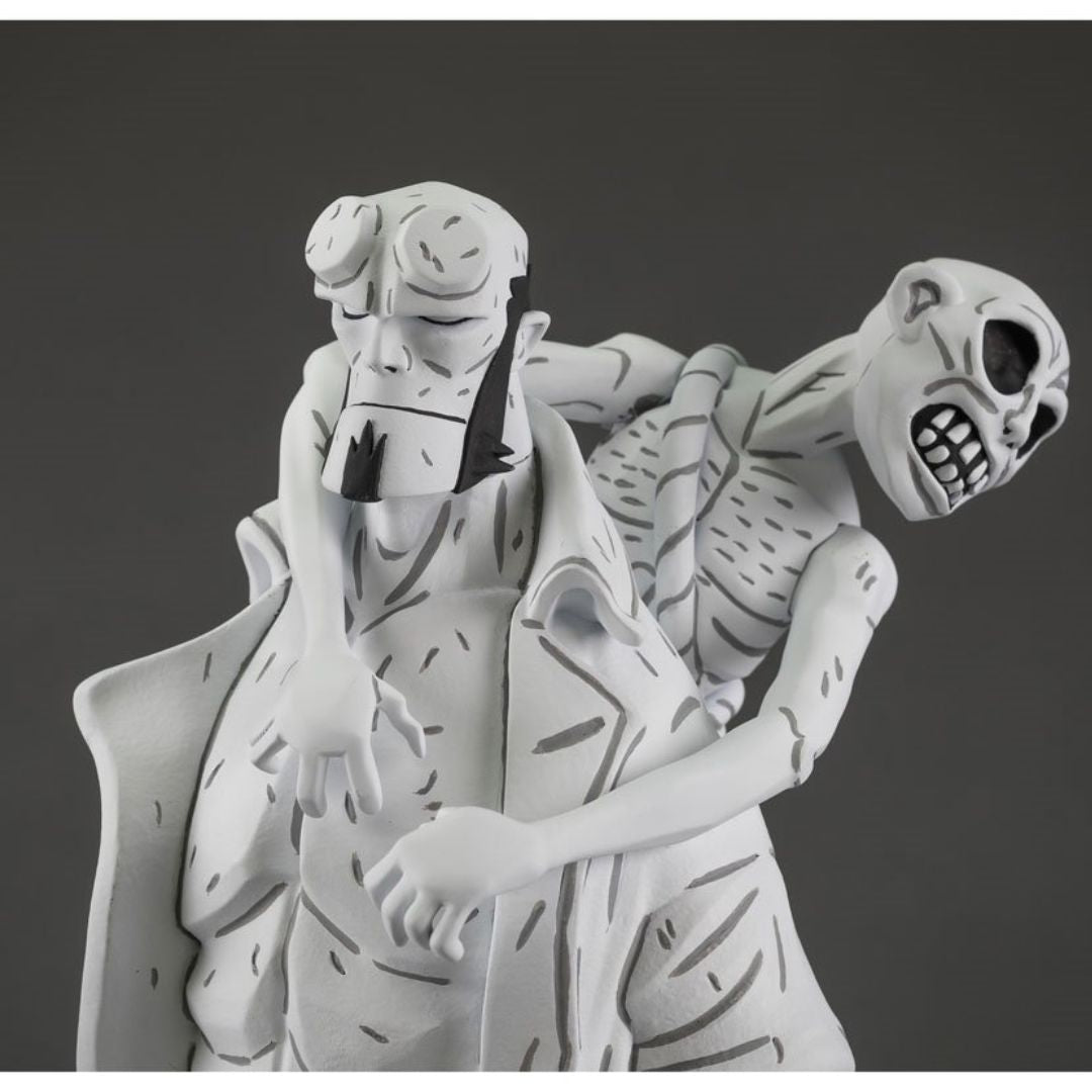 Hellboy 30Th Anniversary 12 1/2-Inch Black And White Variant Vinyl statue By Dark Horse Comics -Dark Horse Comics - India - www.superherotoystore.com