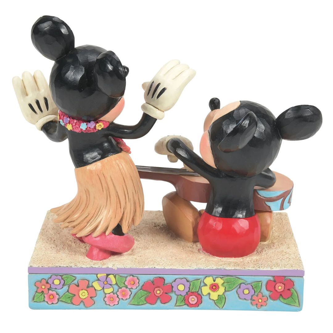 Mickey And Minnie in Hawaii Statue by Enesco -Enesco - India - www.superherotoystore.com