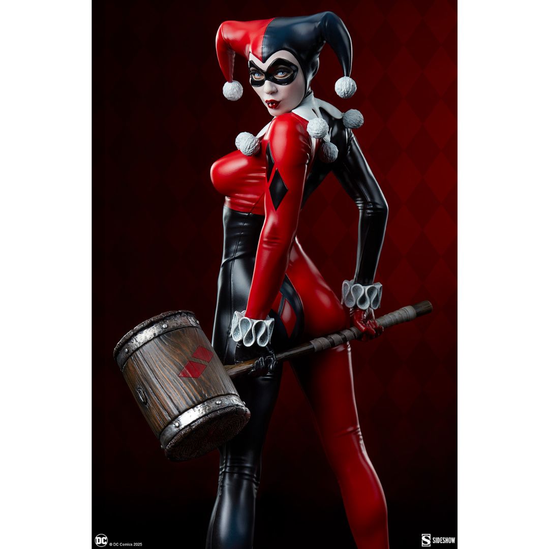 Harley Quinn Premium Format Figure By Sideshow -Sideshow Collectibles - India - www.superherotoystore.com