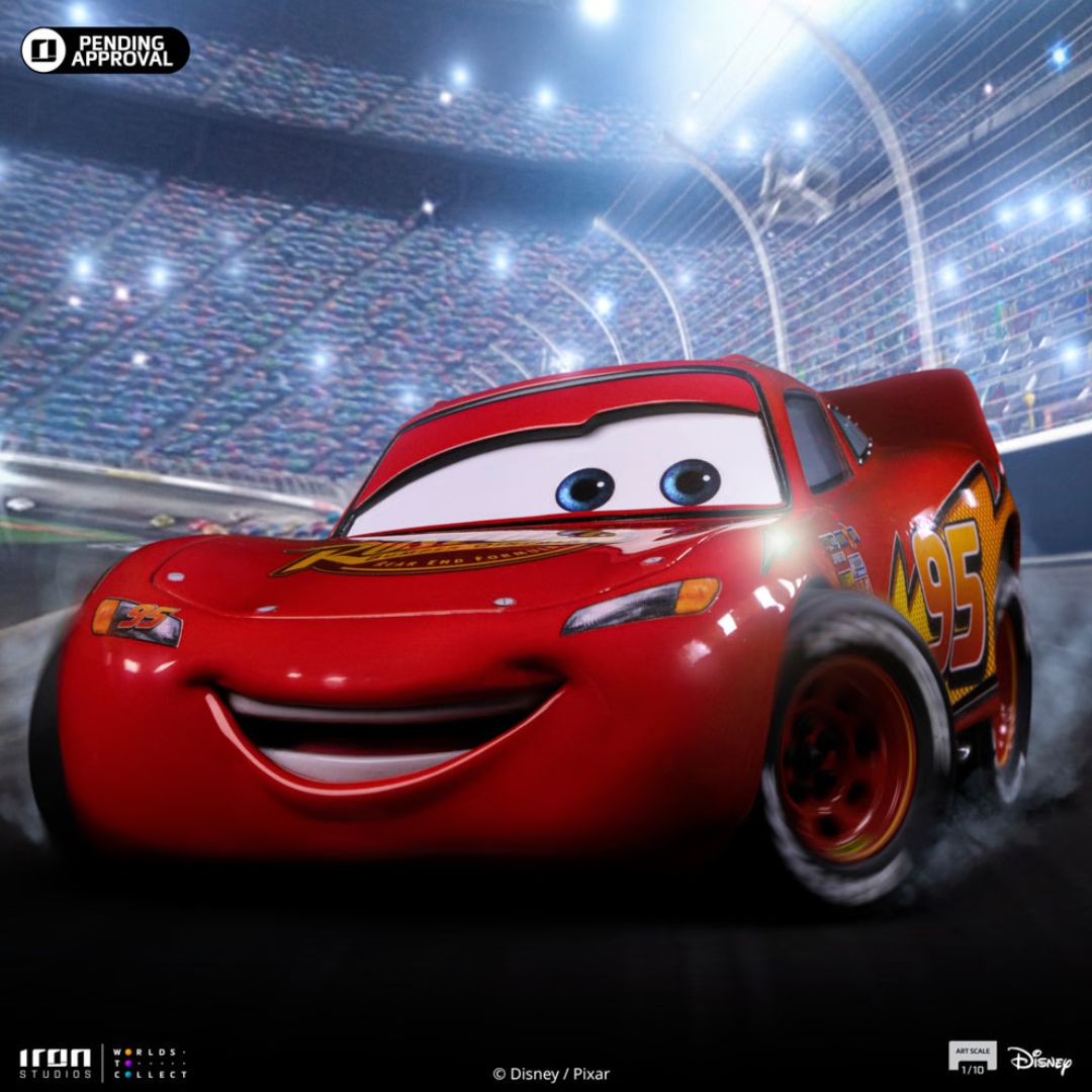 Lightning Mcqueen - Cars  Statue By Iron Studios -Iron Studios - India - www.superherotoystore.com