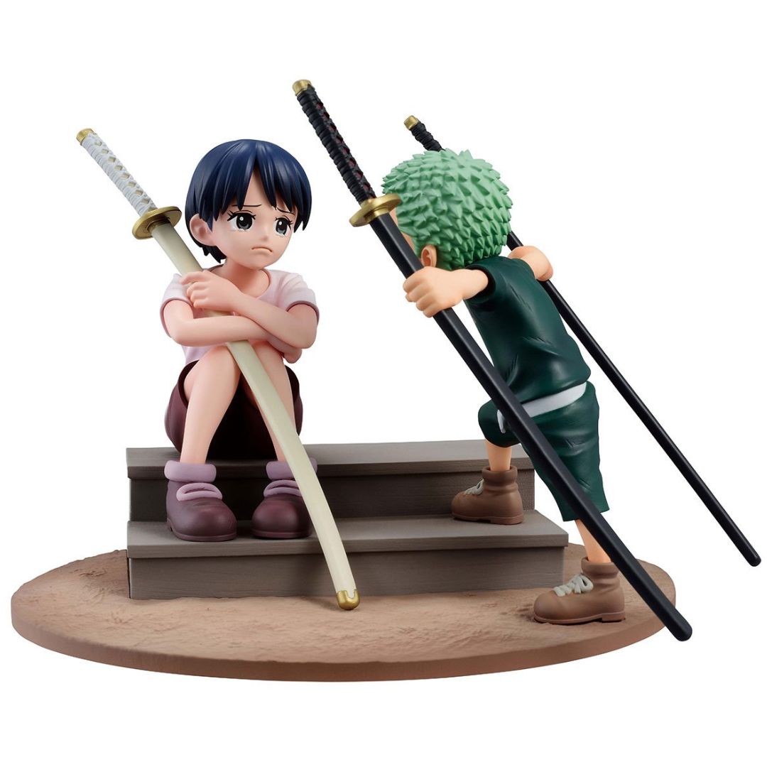 One Piece Roronoa Zoro And Kuina Road To Down Revible Moment Ichibansho Statue -Ichibansho - India - www.superherotoystore.com