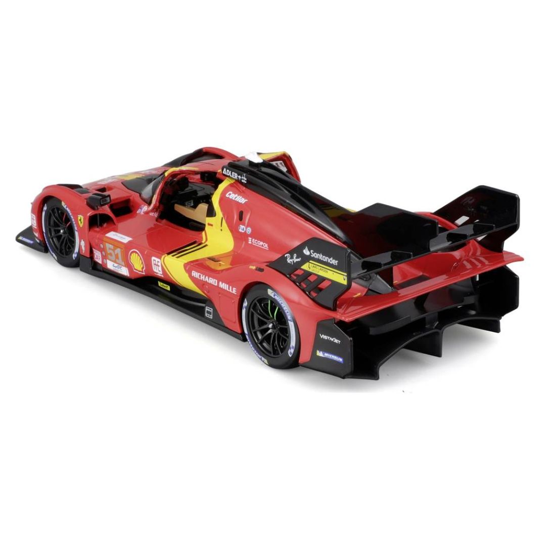 Ferrari 499P 24t LeMans 1:24 Scale Die-Cast Car by Bburago -Bburago - India - www.superherotoystore.com