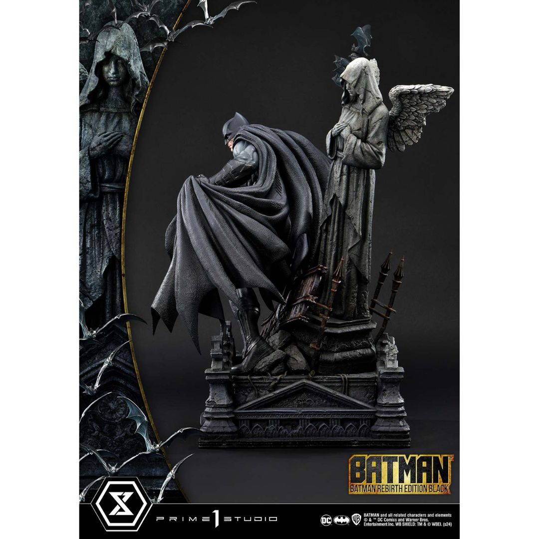 Batman Rebirth Edition (Black) By Prime1 Studios -Prime 1 Studio - India - www.superherotoystore.com