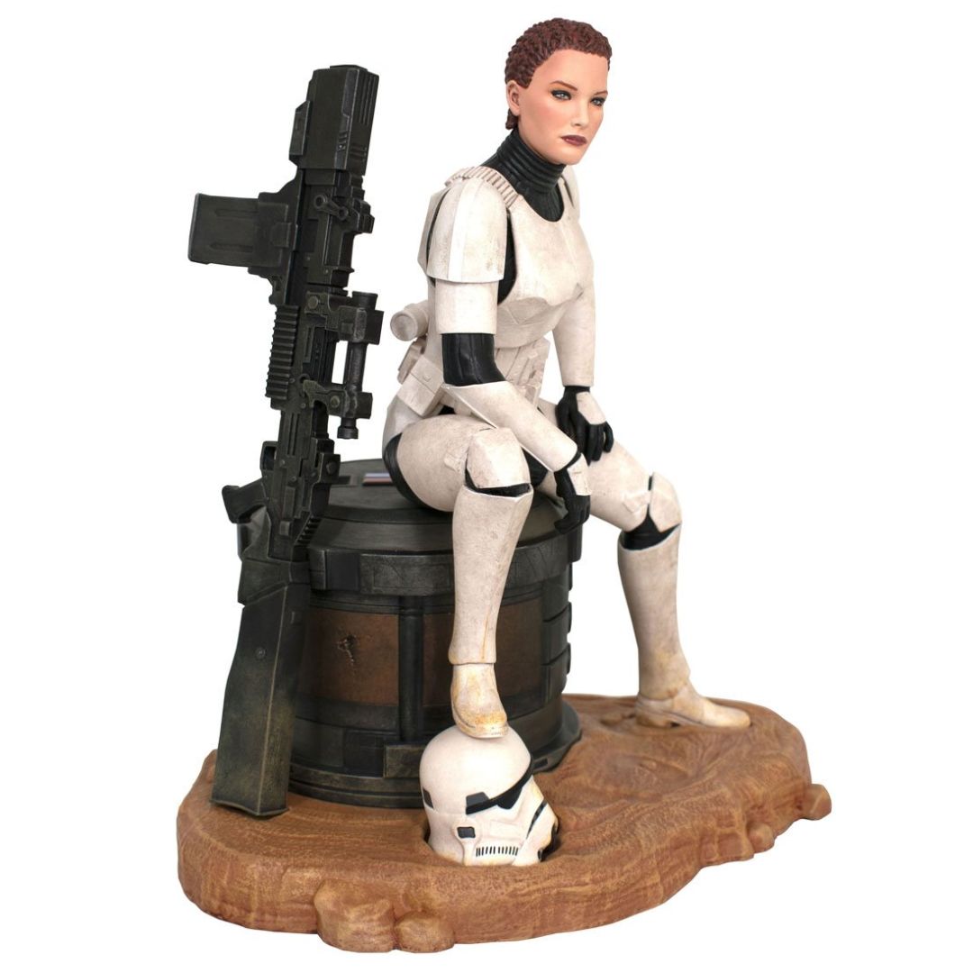 Star Wars Jes Gistang Premier Collection Statue By Diamond Gallery -Diamond Gallery - India - www.superherotoystore.com