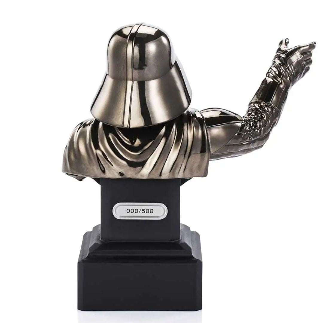 Limited Edition Black Darth Vader Bust By Royal Selangor