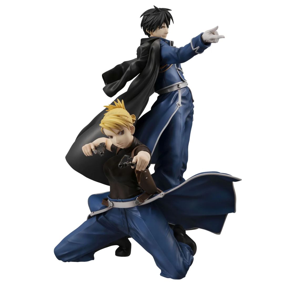 Precious G.E.M.  Fullmetal Alchemist  Roy Mustang & Liza Hawkeye By Megahouse