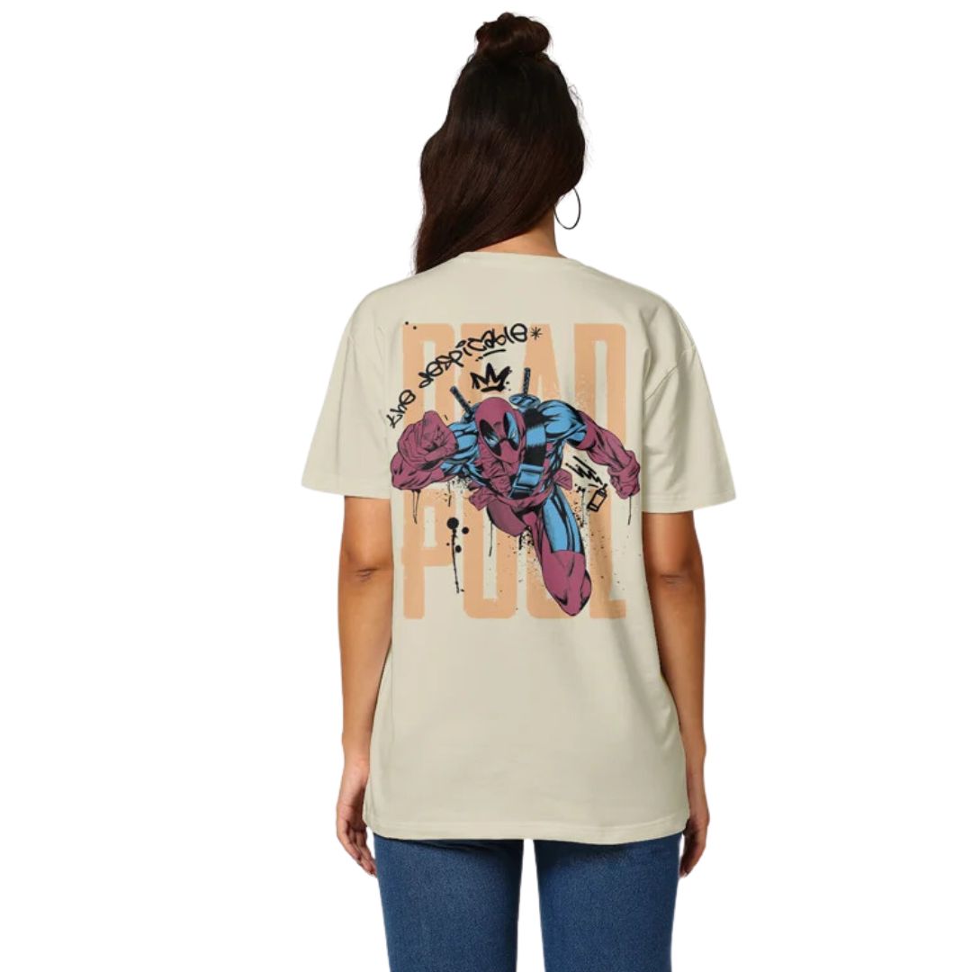 The Despicable Deadpool Oversized T Shirt -Redwolf - India - www.superherotoystore.com