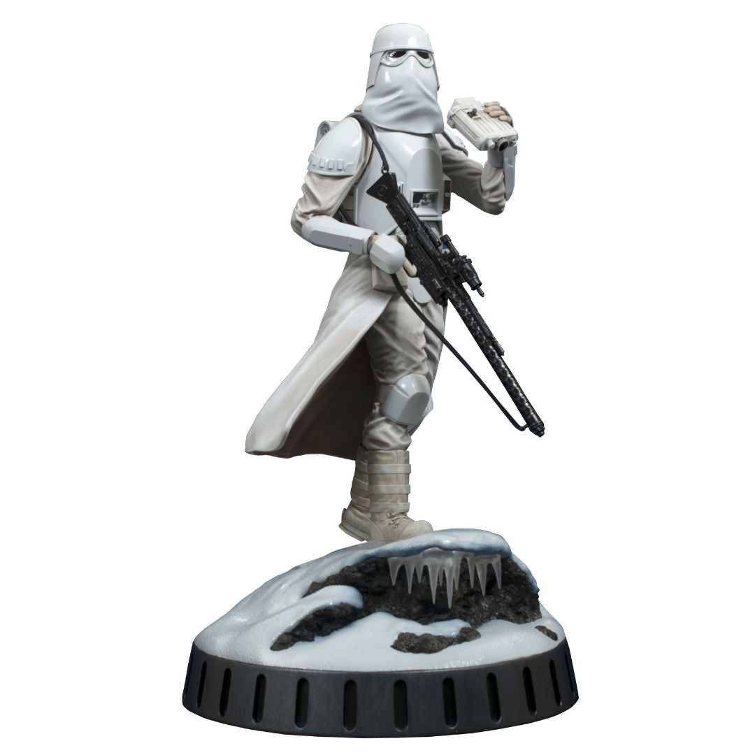 Star Wars Empire Strikes Back Milestones Snow Trooper Statue Diamond Gallery -Diamond Gallery - India - www.superherotoystore.com