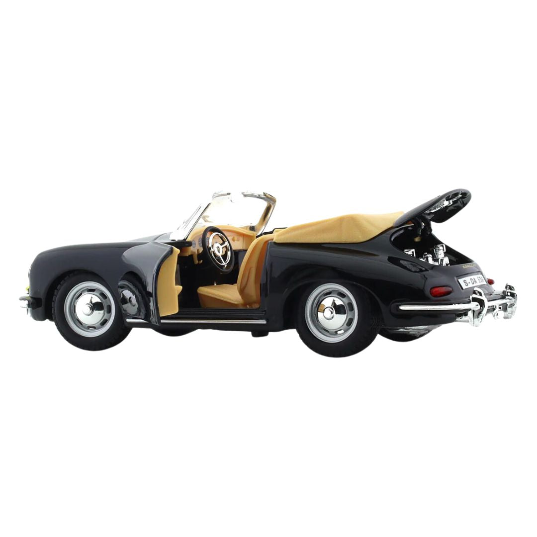 Porsche 356 Cabriolet (1961) 1:24 Diecast car by Bburago -Bburago - India - www.superherotoystore.com